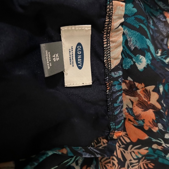 Old Navy -Aquatic patterns Beautiful Dress -Size XS/TP - Picture 6 of 6